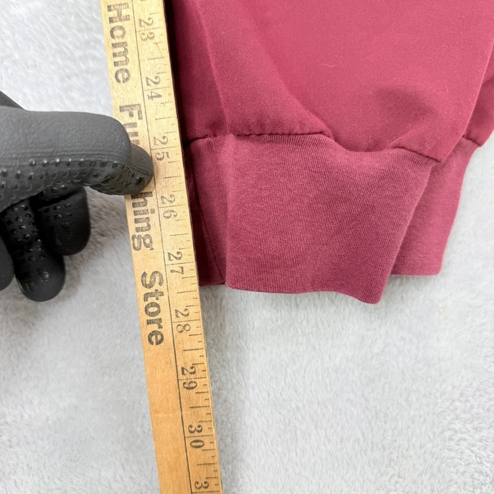 FIGS Maternity Technical Scrub Set Size XL / L Burgundy Jogger V-Neck Medical - Picture 9 of 16